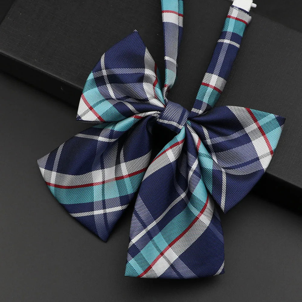 Pre-Tied Kids Bowties In Plaid, Stripes, And Solid Colors