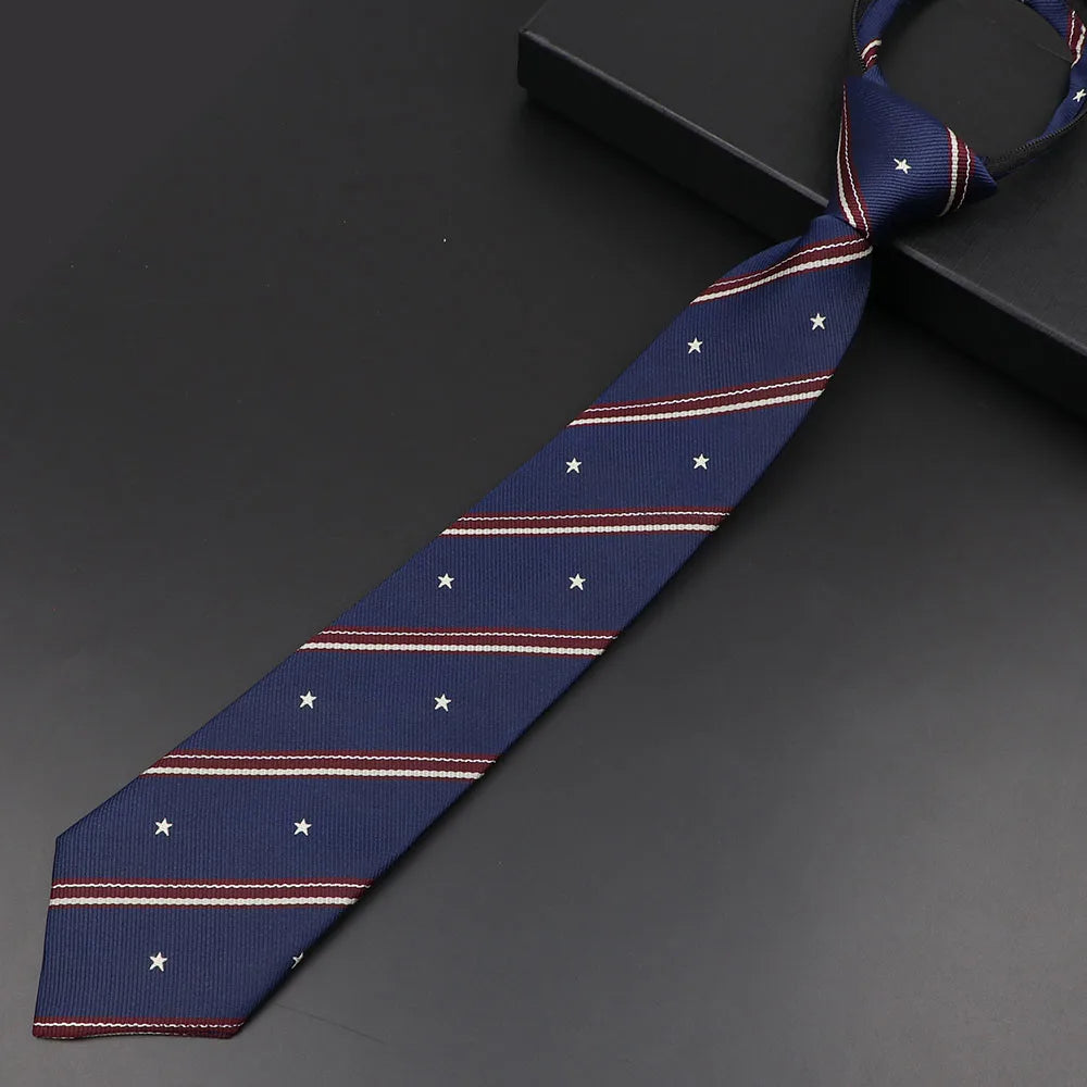Pre-Tied Kids Ties In Plaid, Stripes, And Solid Colors