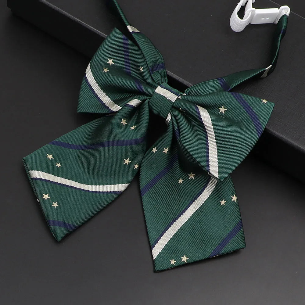 Pre-Tied Kids Bowties In Plaid, Stripes, And Solid Colors