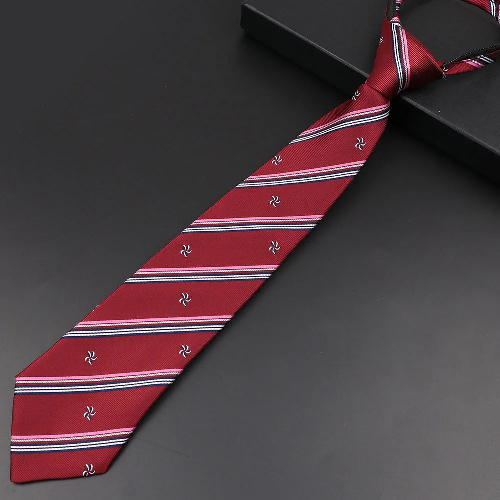 Pre-Tied Kids Ties In Plaid, Stripes, And Solid Colors