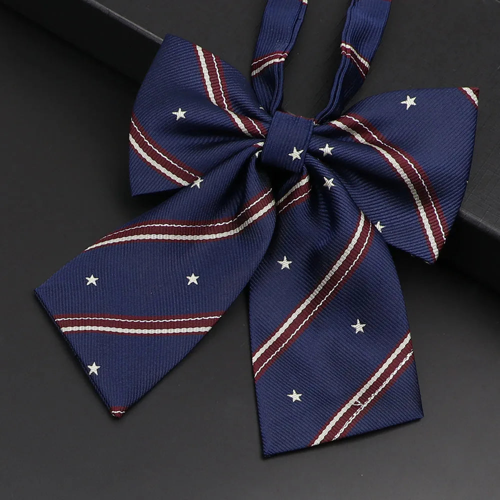 Pre-Tied Kids Bowties In Plaid, Stripes, And Solid Colors