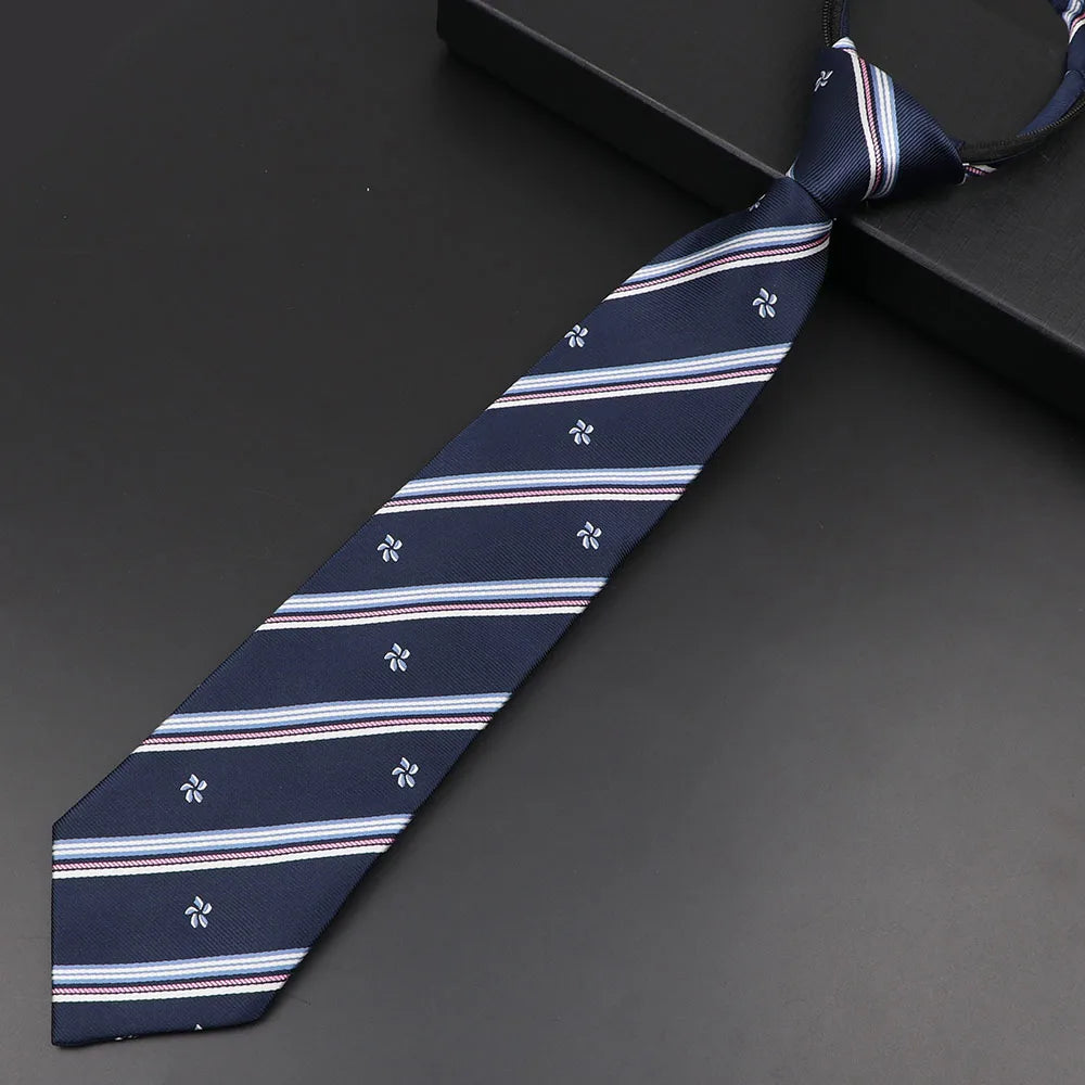 Pre-Tied Kids Ties In Plaid, Stripes, And Solid Colors