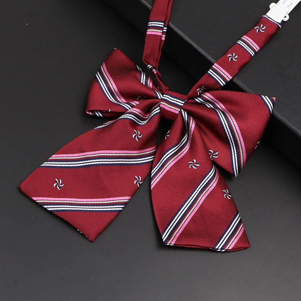 Pre-Tied Kids Bowties In Plaid, Stripes, And Solid Colors