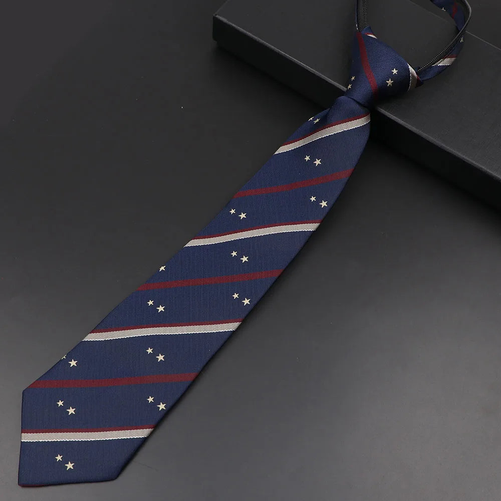 Pre-Tied Kids Ties In Plaid, Stripes, And Solid Colors