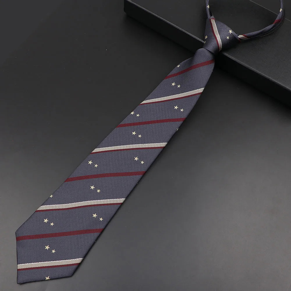 Pre-Tied Kids Ties In Plaid, Stripes, And Solid Colors