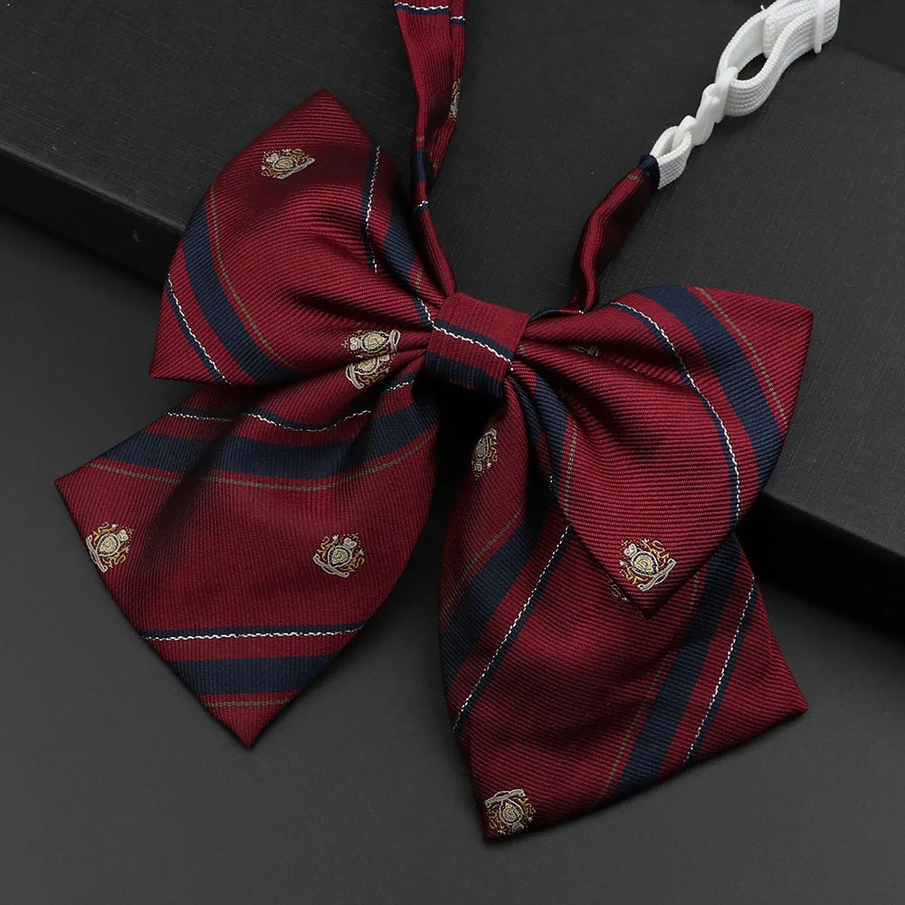 Pre-Tied Kids Bowties In Plaid, Stripes, And Solid Colors