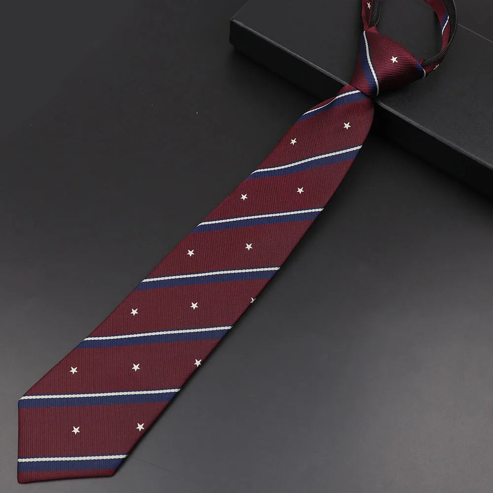 Pre-Tied Kids Ties In Plaid, Stripes, And Solid Colors