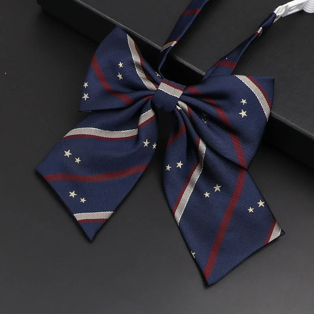 Pre-Tied Kids Bowties In Plaid, Stripes, And Solid Colors