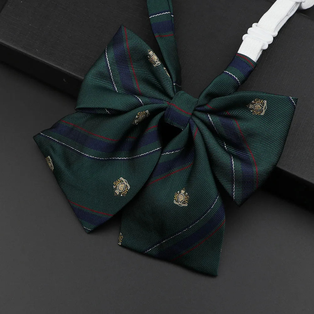 Pre-Tied Kids Bowties In Plaid, Stripes, And Solid Colors