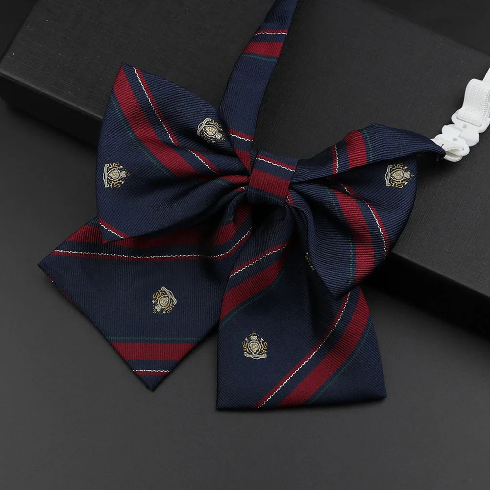 Pre-Tied Kids Bowties In Plaid, Stripes, And Solid Colors