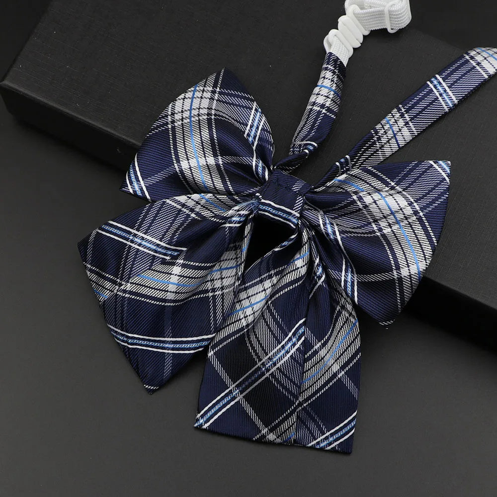 Pre-Tied Kids Bowties In Plaid, Stripes, And Solid Colors