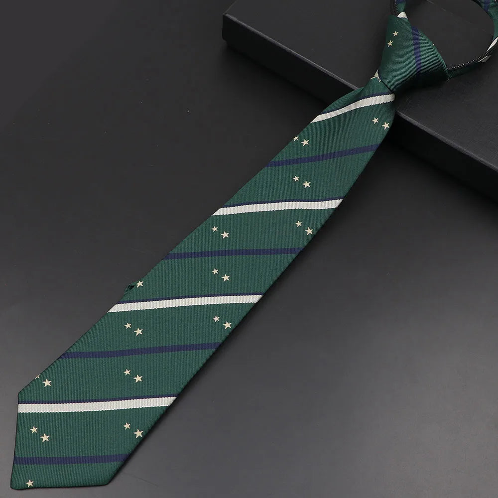 Pre-Tied Kids Ties In Plaid, Stripes, And Solid Colors