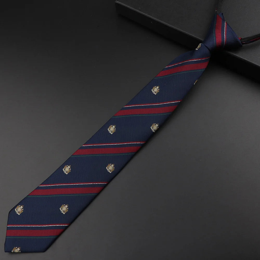 Pre-Tied Kids Ties In Plaid, Stripes, And Solid Colors