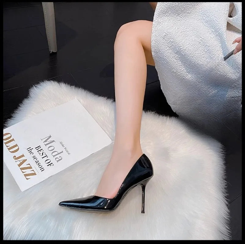 Autumn Slip-On Stiletto Heels